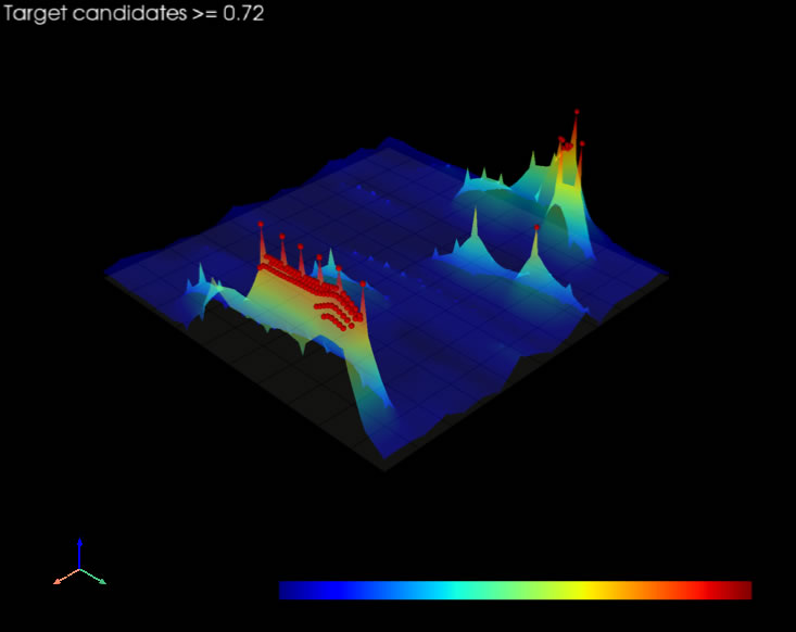 GEOHUNTER 3D SUITE AI Analysis 地中探査解析画面